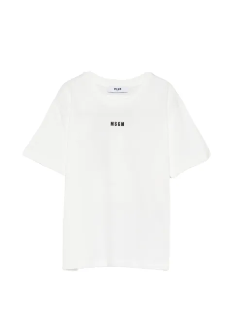 MSGM Kids camiseta con estampado gráfico
