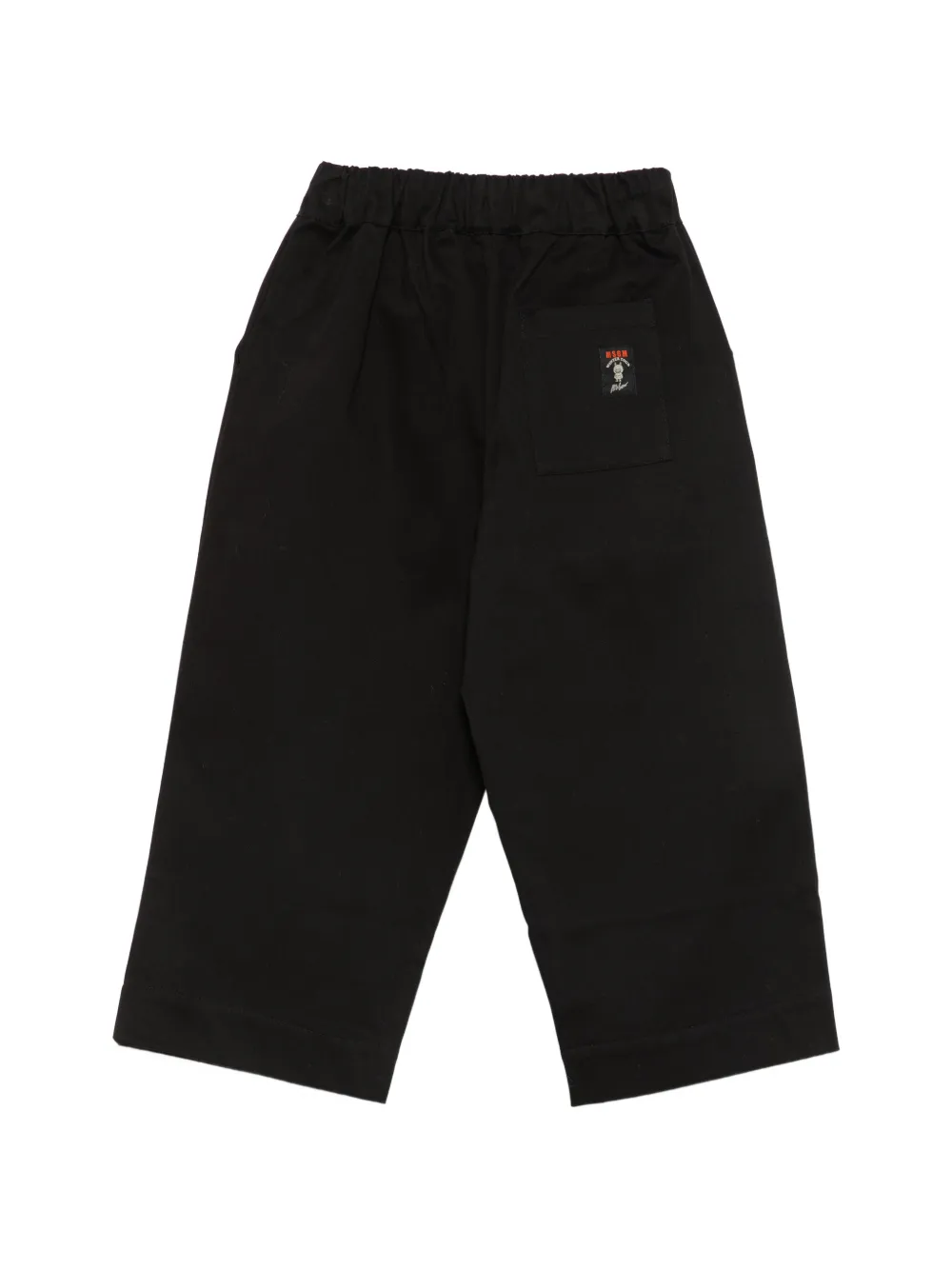 MSGM Kids Broek met trekkoord Zwart