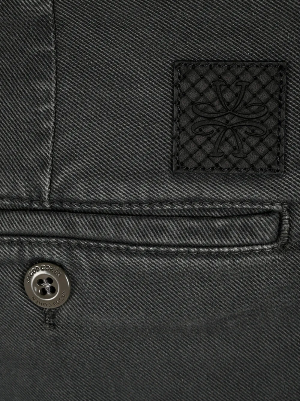 Jacob Cohën Broek met logopatch Grijs