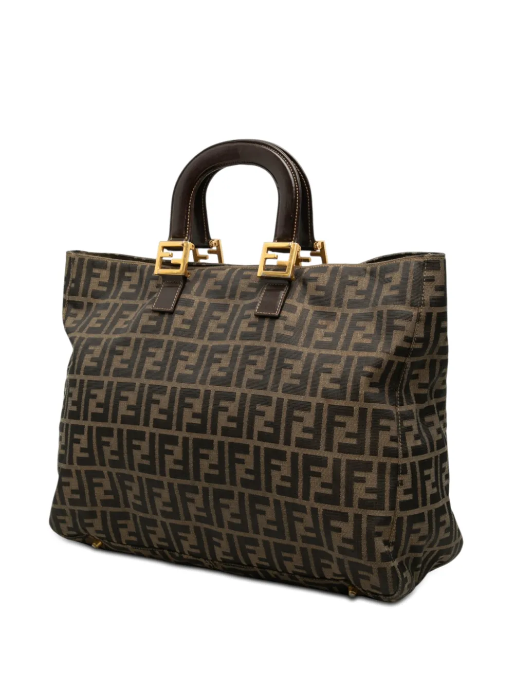 Fendi Pre-Owned 20th Century ラージ ズッカ キャンバス ツインズ