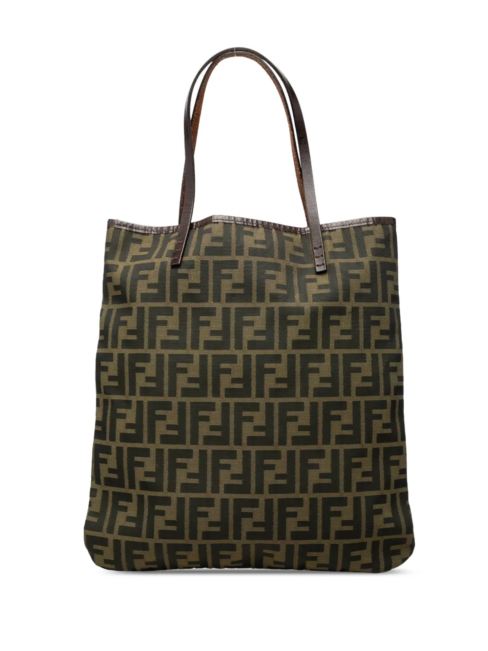 Fendi Pre-Owned 2000-2010 Zucca Canvas tote bag - Brown
