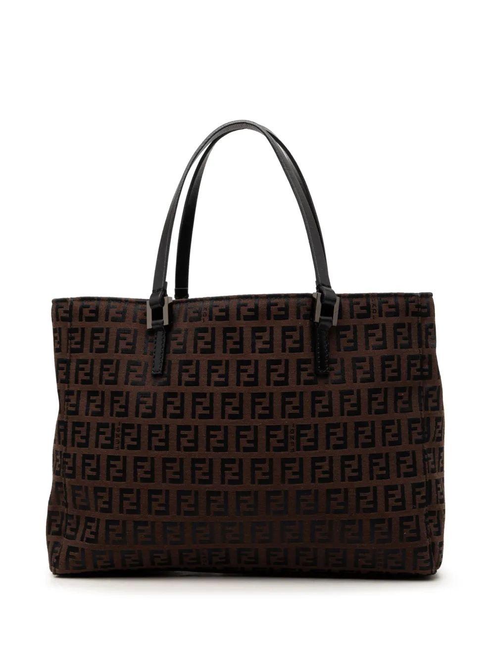 Fendi Pre-Owned 2000-2010 Zucchino Canvas tote bag - Brown