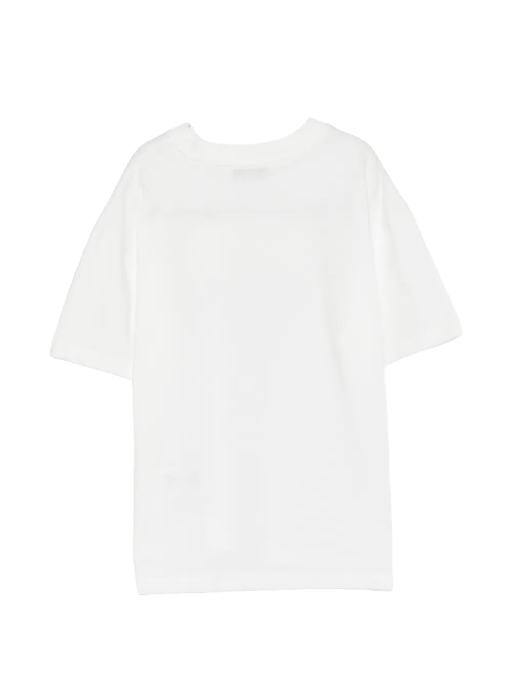 MSGM Kids graphic-print T-shirt Wit