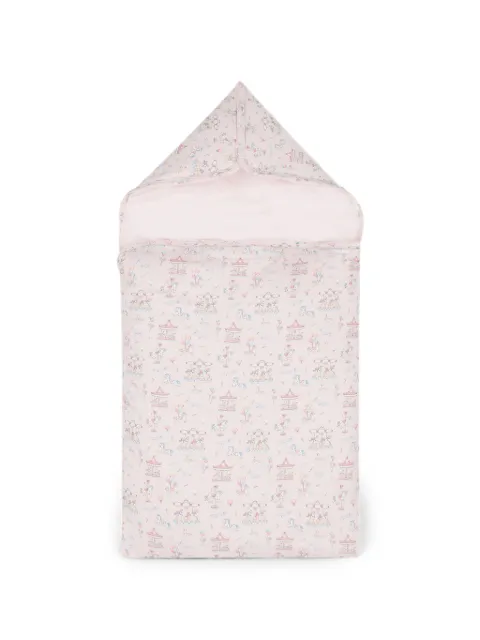 My Little Pie carousel-print hooded sleep bag