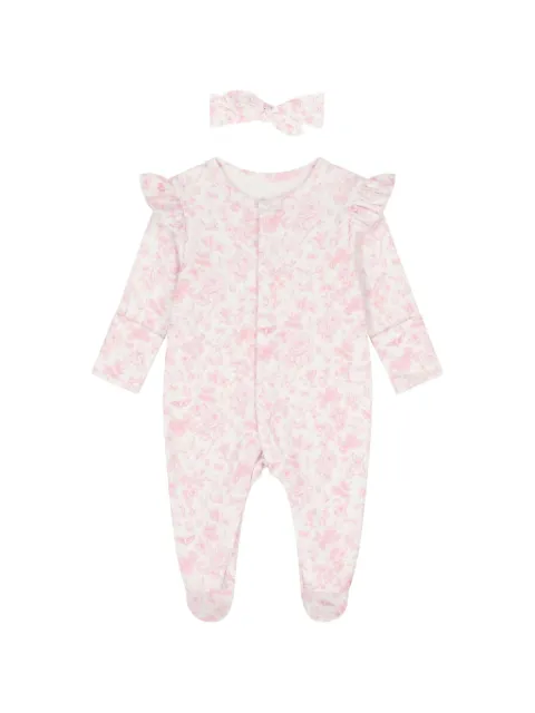 My Little Pie pelele con estampado floral y volantes