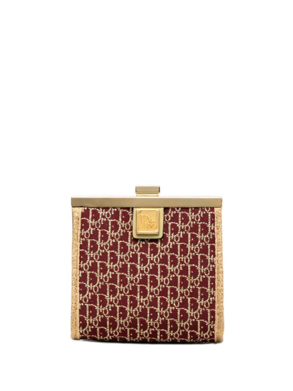 Christian Dior Pre-Owned 20th Century Diorissimo Trotter Kiss Lock Münztäschchen aus Canvas