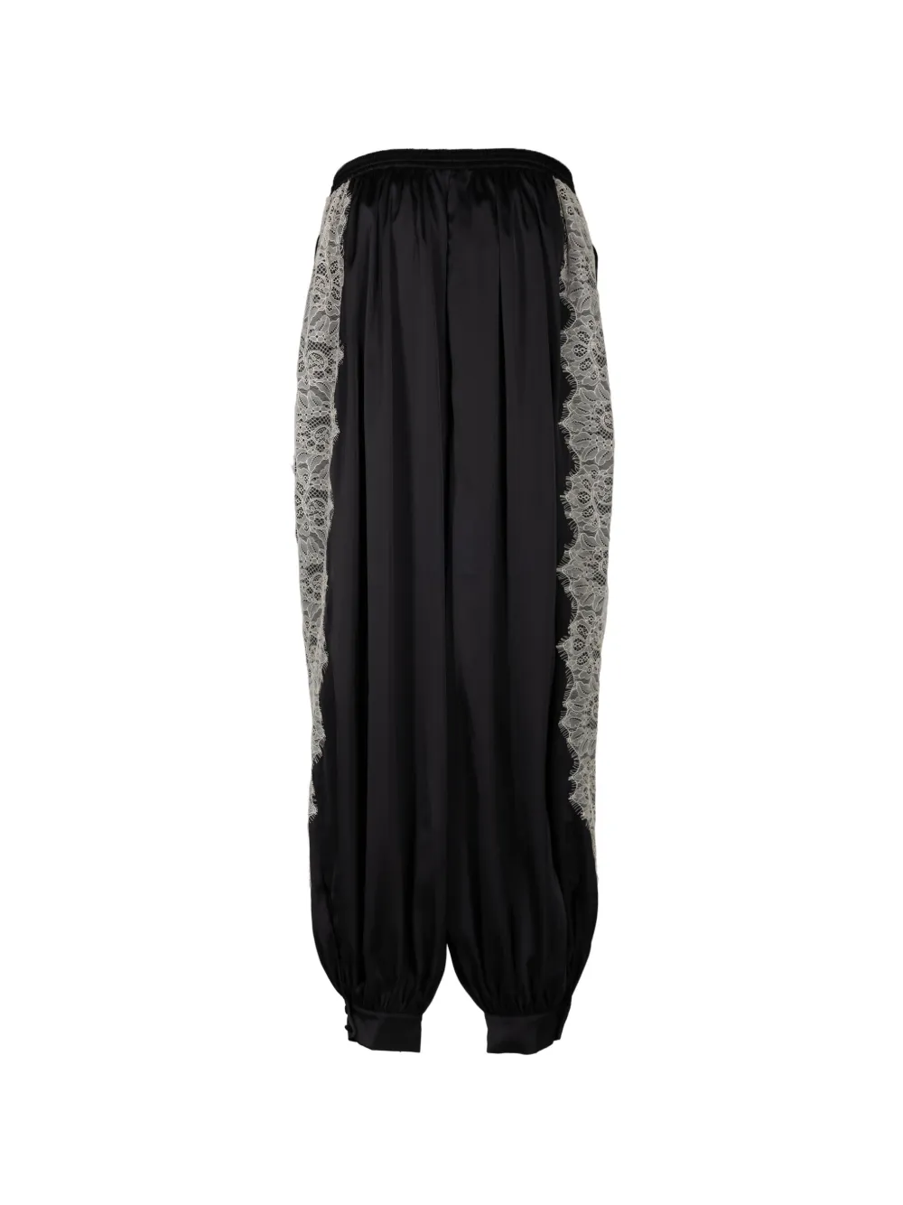 Cinq A Sept Verne lace-trim trousers Zwart