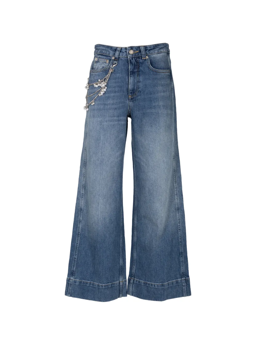 Cinq A Sept Betsy chain-detail jeans - Blau