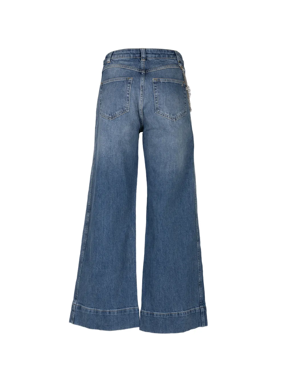 Cinq A Sept Betsy jeans met kettingdetail Blauw