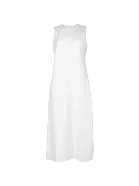 Vince bias-cut sleeveless midi dress