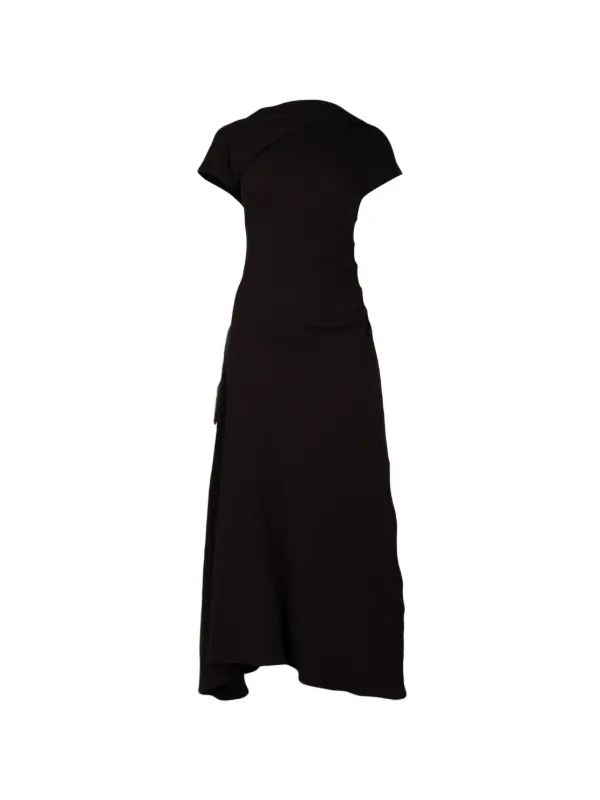 Citizens of Humanity Kira Ruched-detail Maxi Dress in Brown