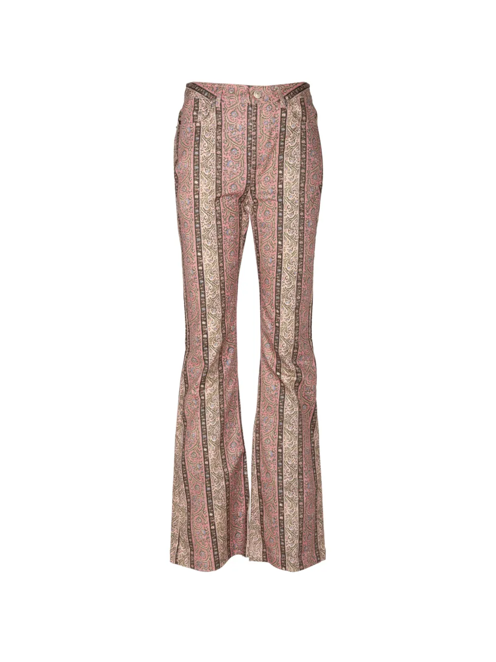 Cinq A Sept Charlie paisley-print jeans - Rosa