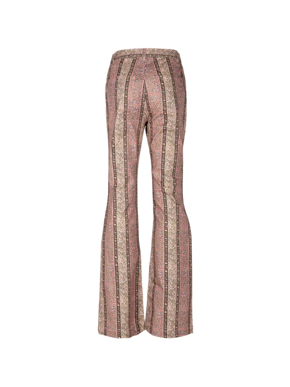 Cinq A Sept Charlie jeans met paisley-print Roze