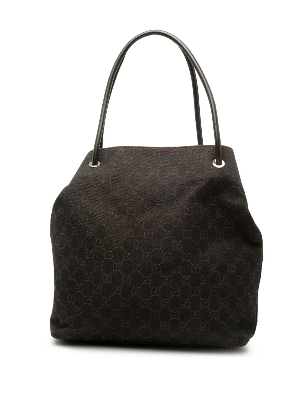 Gucci Pre-Owned 2000-2015 GG Denim Gifford tote bag - Brown