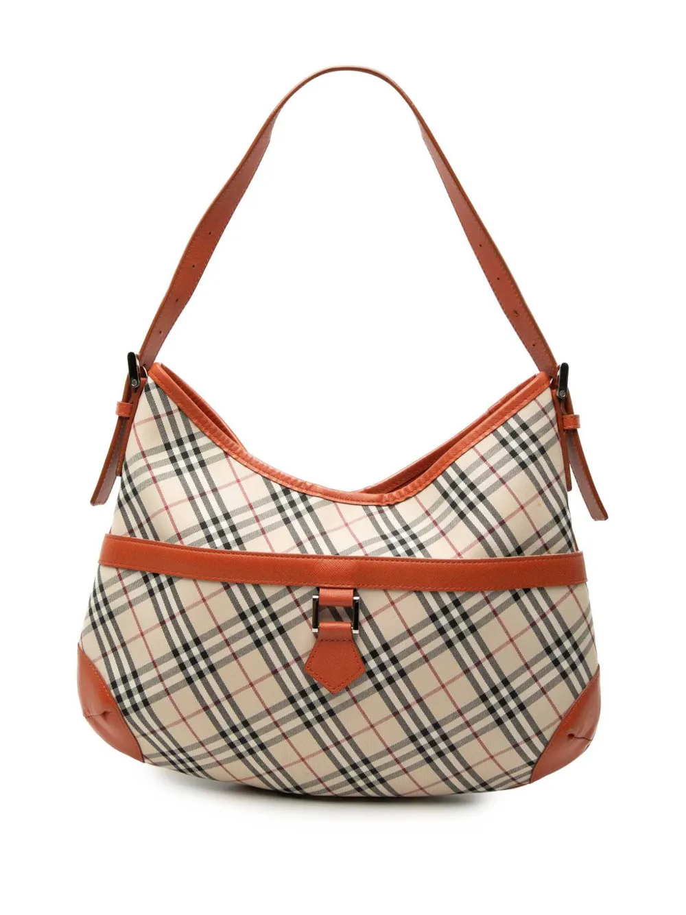 Burberry Pre-Owned Borsa passepartout in tela Nova Check 2000-2017 - Arancione