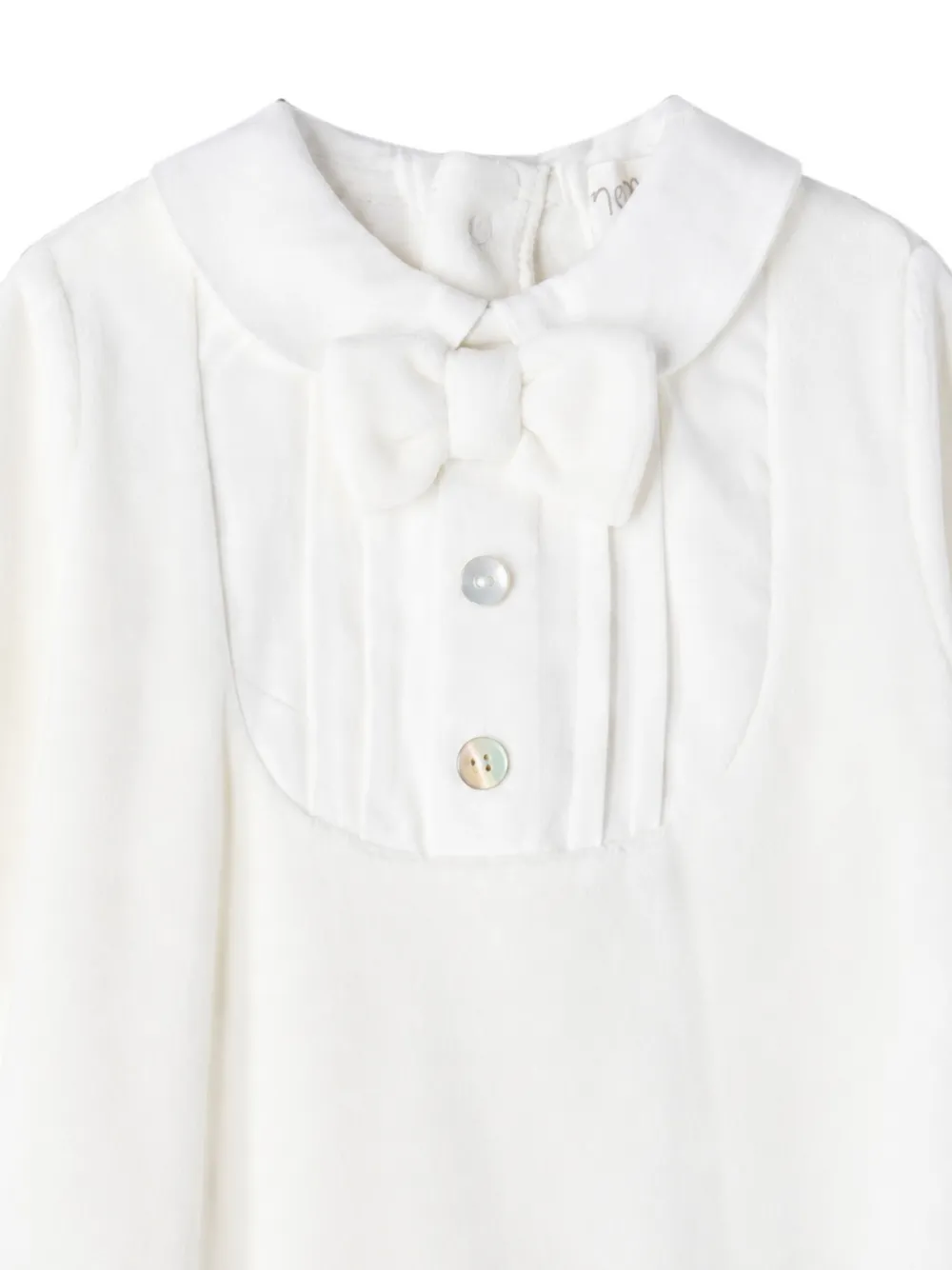 NANAN Pyjama met strik Wit