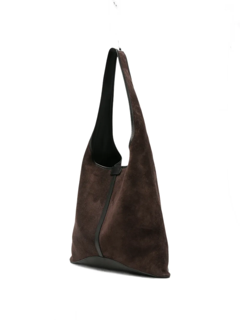 Soeur Delice suède leren shopper Bruin