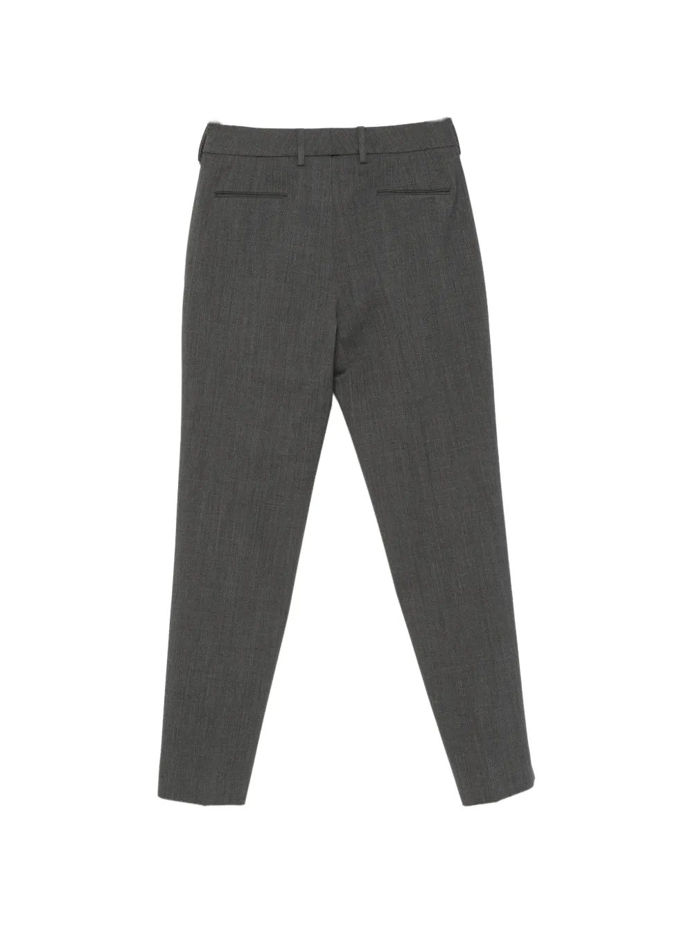 PT Torino Straight wollen broek Grijs