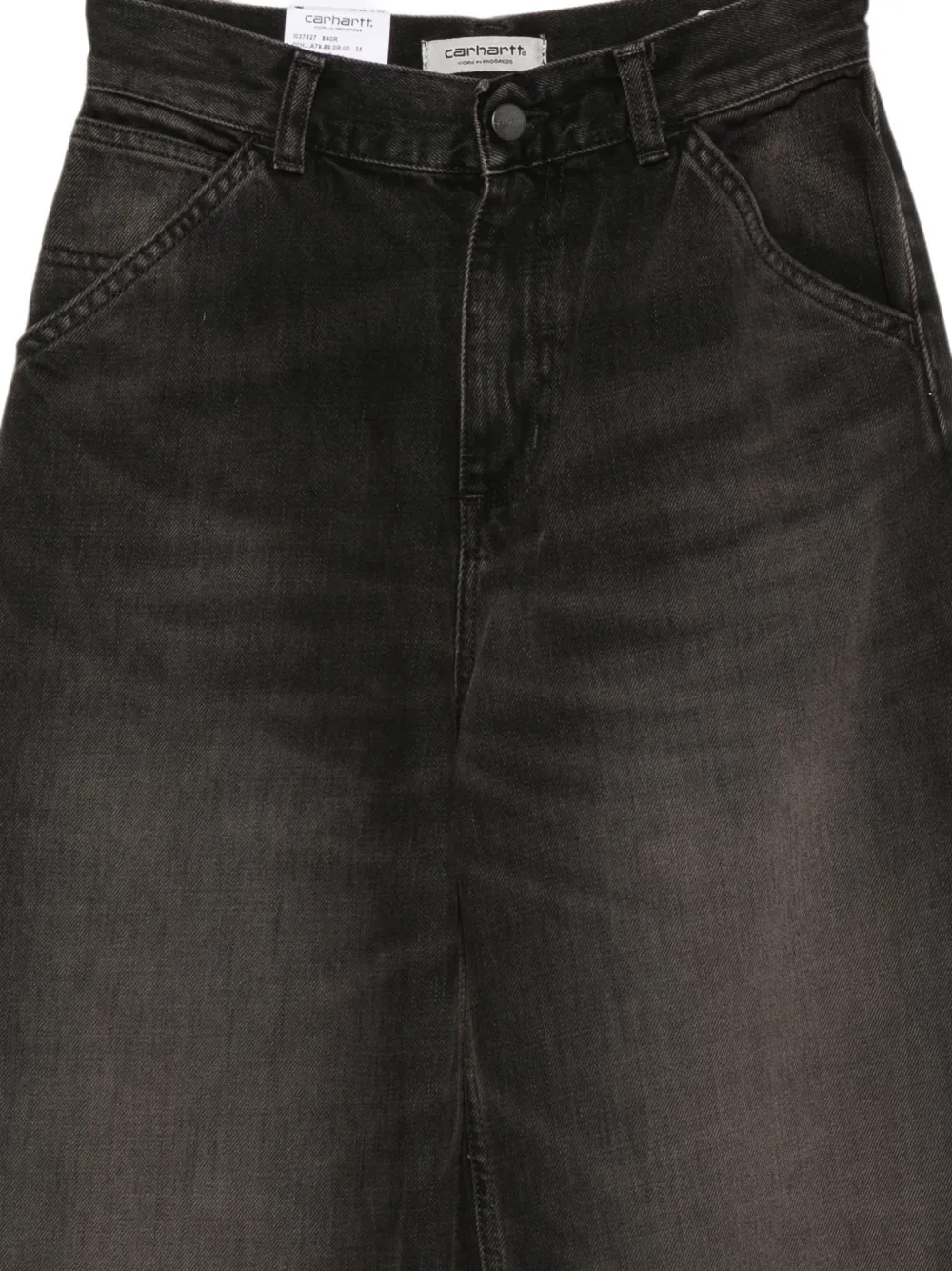 Carhartt WIP Jeans met wijde pijpen Zwart