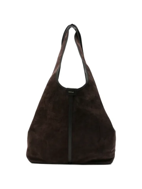 Soeur suede leather shoulder bag