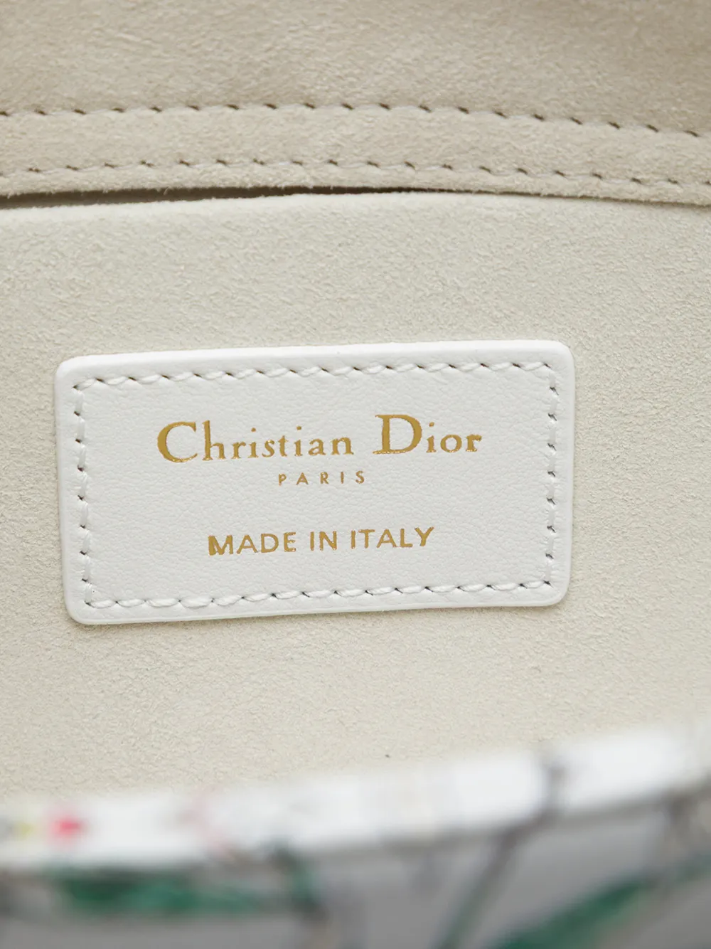 Christian Dior Pre-Owned 2025 Medium Calfskin Astral Flowers Lady