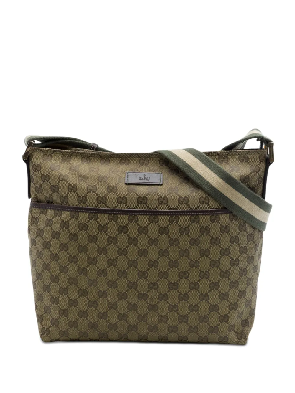 Gucci Pre-Owned 2016-2026 GG Canvas Umhängetasche - Nude