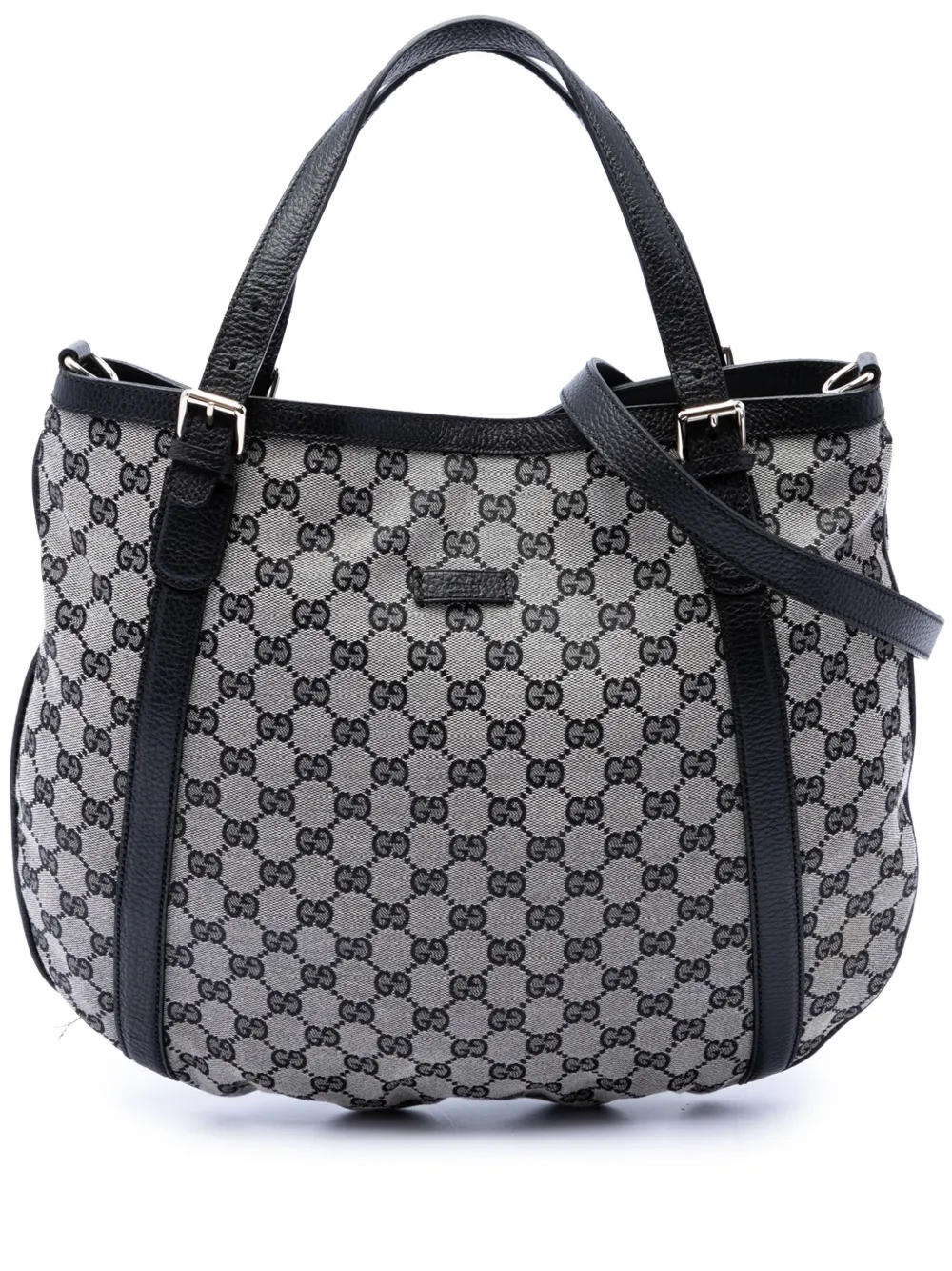 Gucci Pre-Owned Borsa a tracolla in tela GG 2016-2026 - Nero