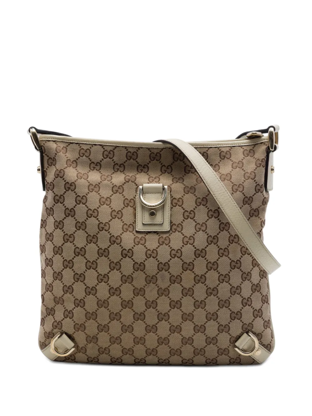 Gucci Pre-Owned 2016-2026 GG Canvas Abbey D Ring crossbody bag - Neutrals
