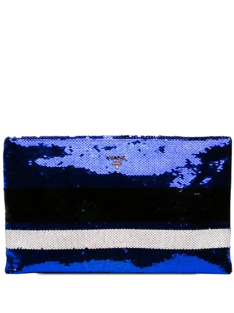 Prada Pre-Owned bolsa de mano Paillettes Pochette 2000-2013