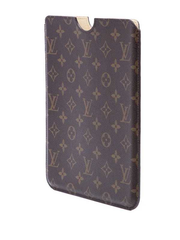 Louis Vuitton　ルイヴィトン　iPad　ケース　モノグラム Louis Vuitton Pre-Owned 2010 Monogram Ipad Case | Brown | FARFETCH
