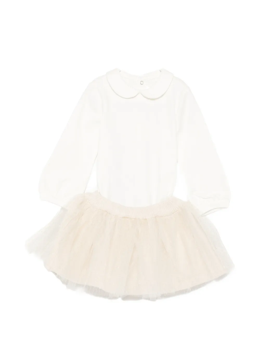 Mayoral Drie tutu's met lange mouwen Beige