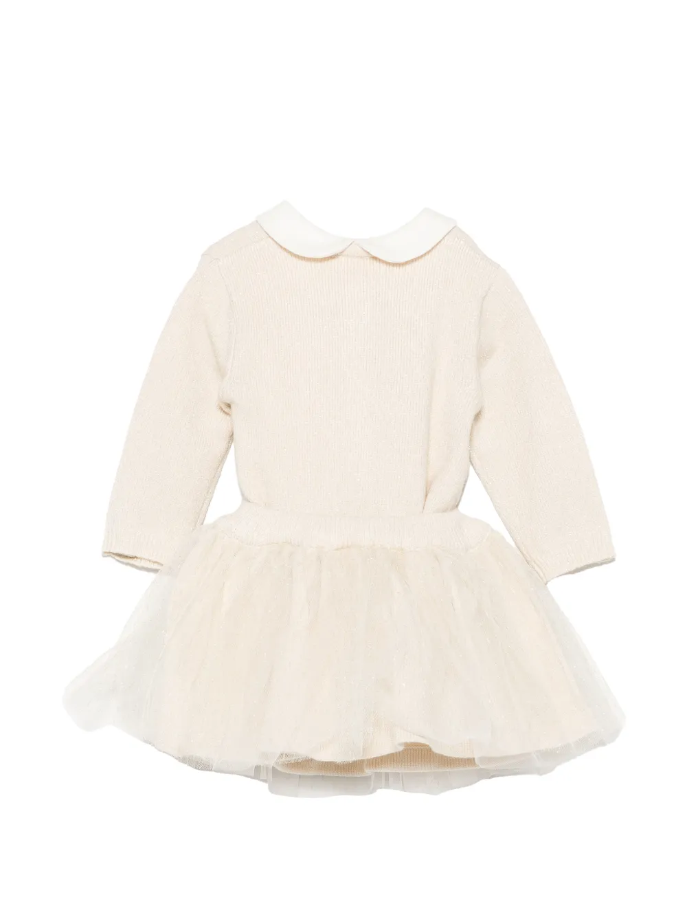 Mayoral long-sleeves tutu set (set of three) - Toni neutri