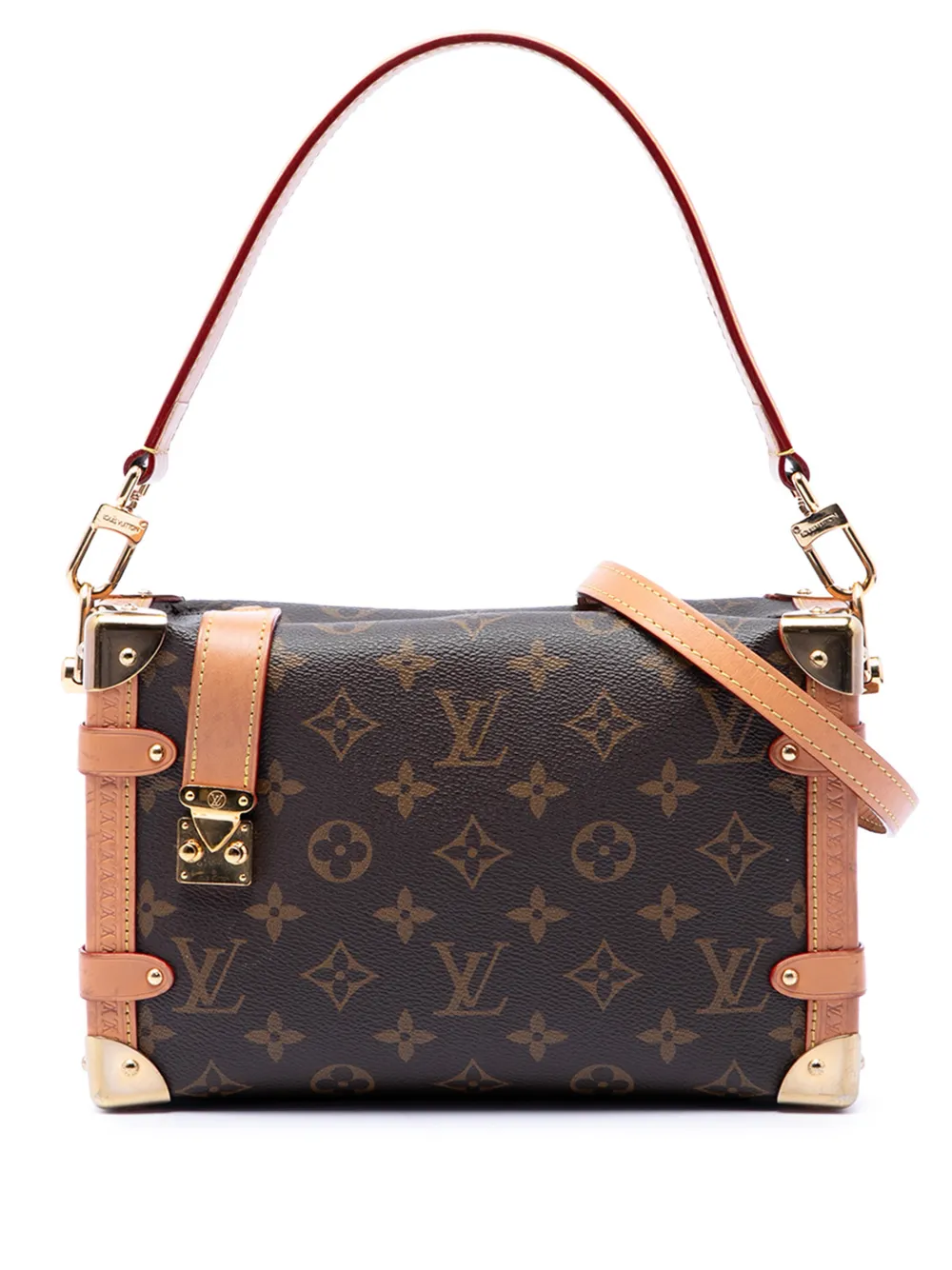 Louis Vuitton Pre-Owned 1990-2010 Side Trunk MM Satchel-Tasche mit Monogramm - Braun