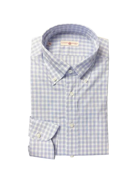 Luciano Barbera checked button-down shirt