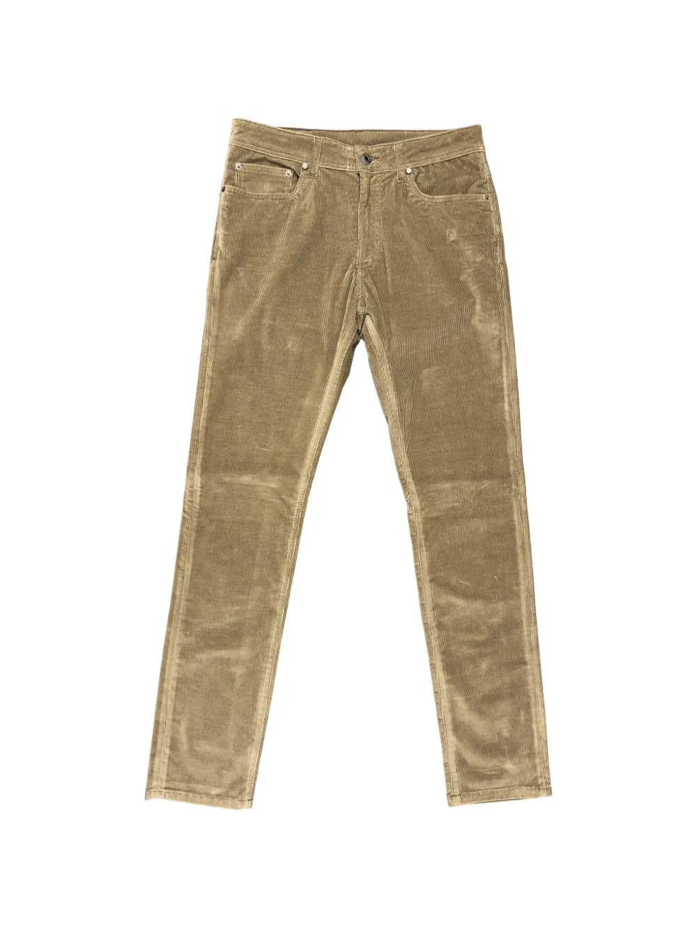 Luciano Barbera corduroy five-pocket straight-leg trousers - Marrone