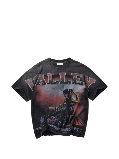 Vale playera con estampado gráfico
