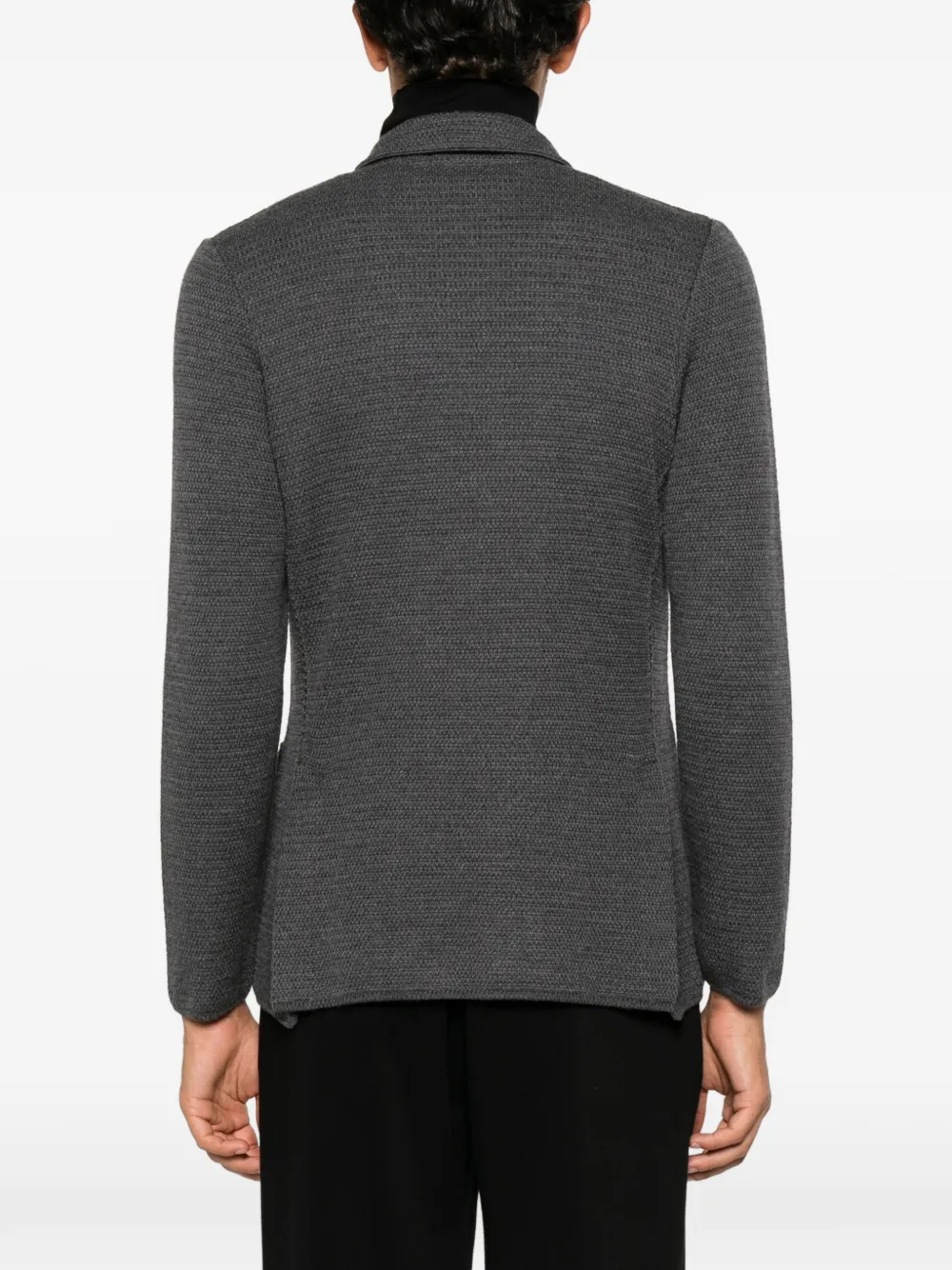 Lardini Gebreide blazer Grijs