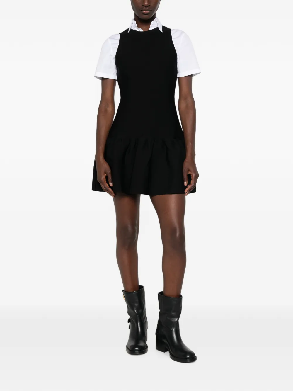 TWINSET Gebreide mini-rok Zwart