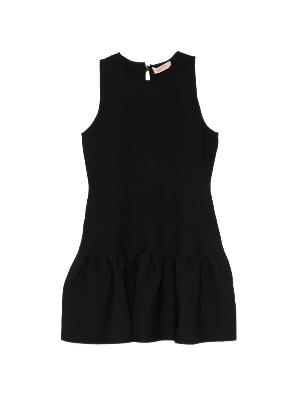 TWINSET sleeveless mini dress - Nero