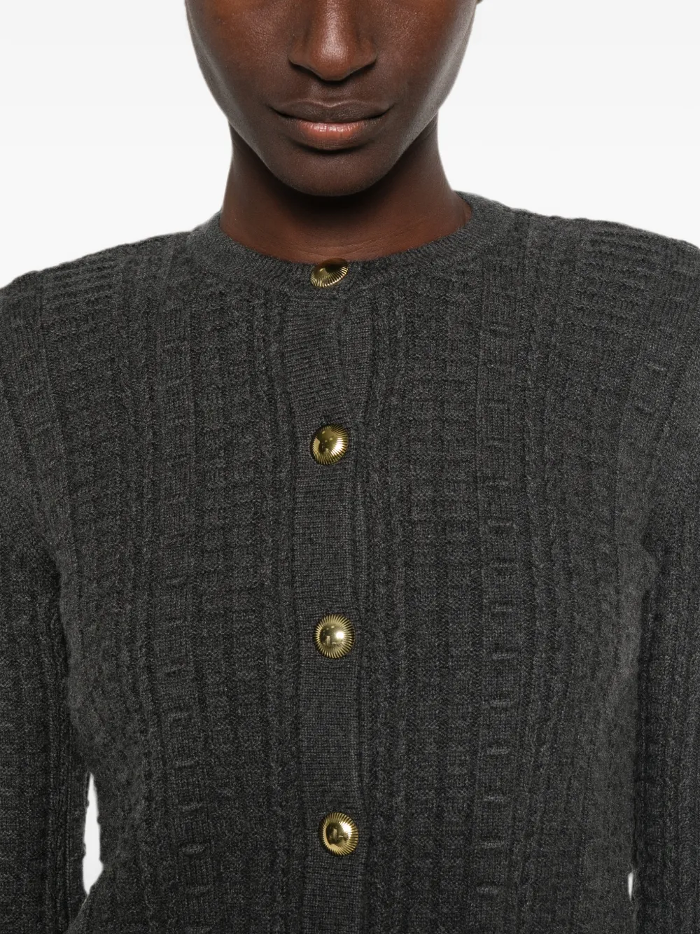 TWINSET button-up jacket Grijs
