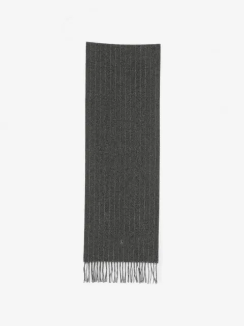 Polo Ralph Lauren pinstripe-pattern wool scarf