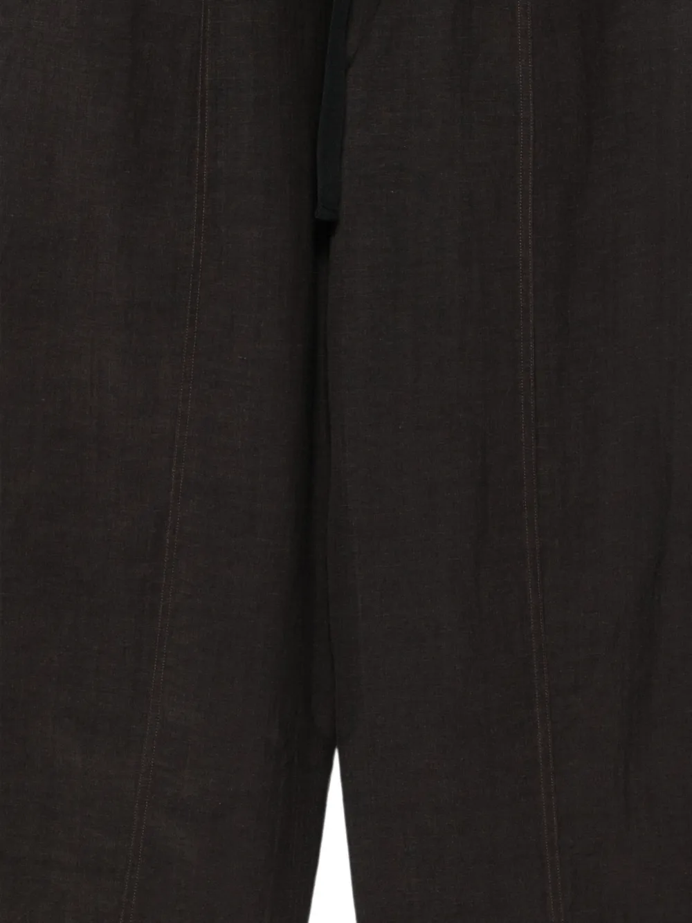 Studio Nicholson Calvo broek met elastische taille Bruin