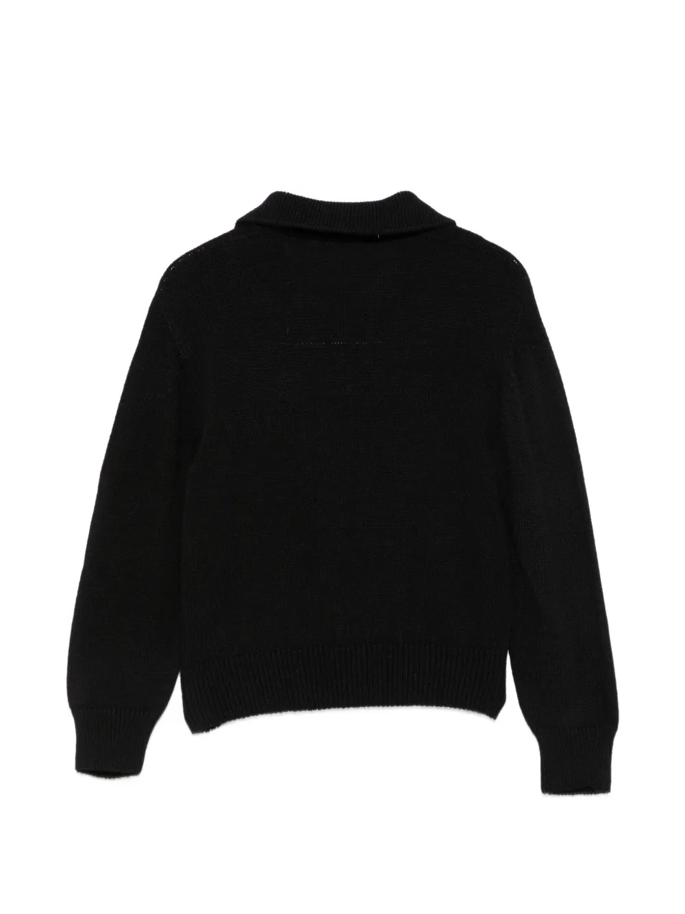 MSGM Kids Trui met geborduurd logo Zwart