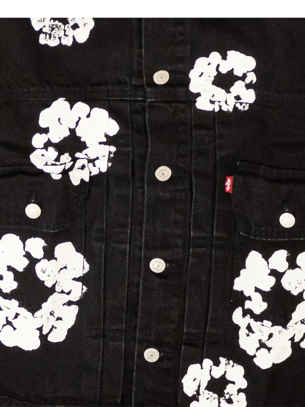 Denim Tears Type II デニムジャケット | ブラック | FARFETCH JP