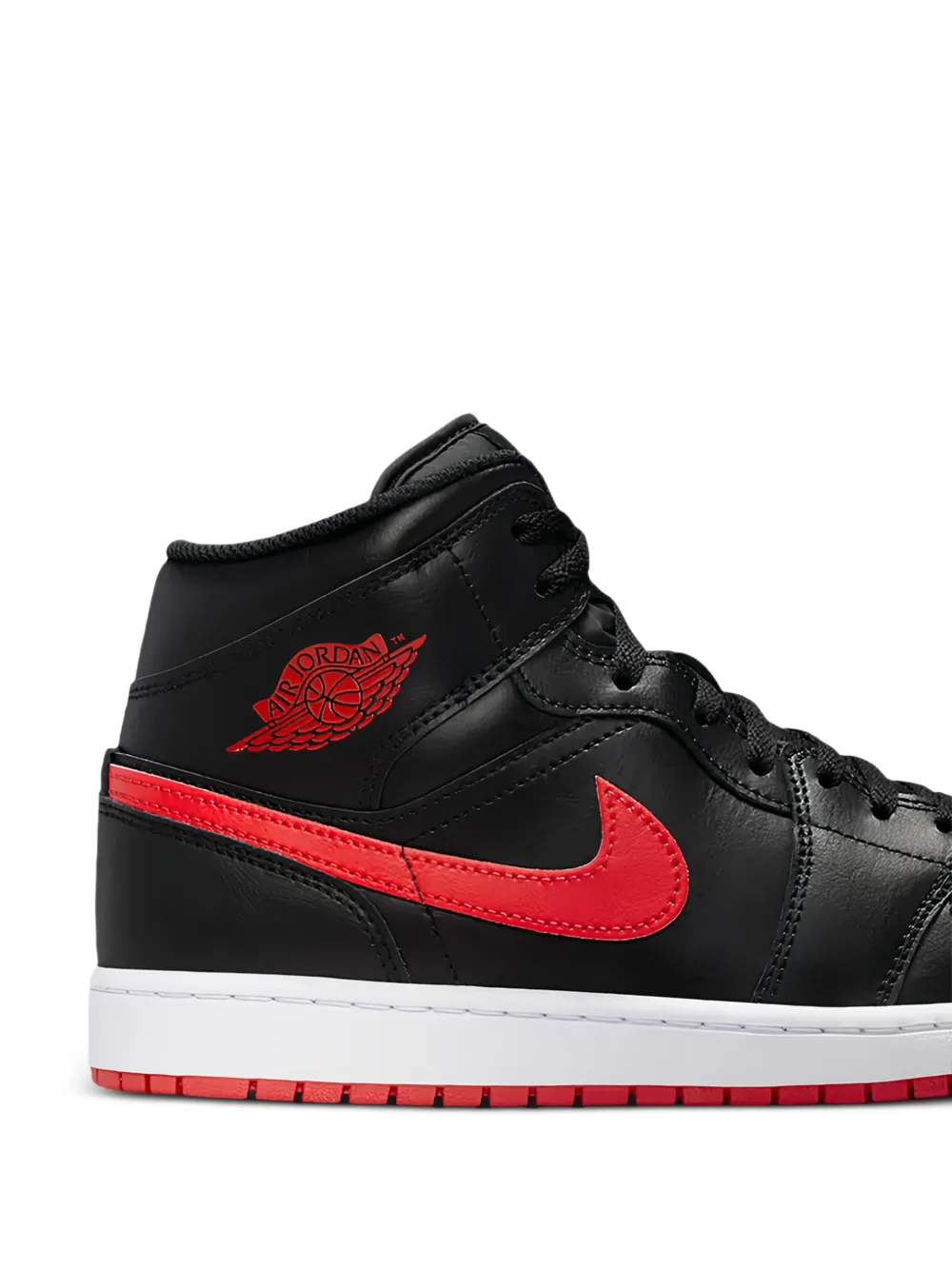 Jordan Air 1 Mid sneakers Zwart
