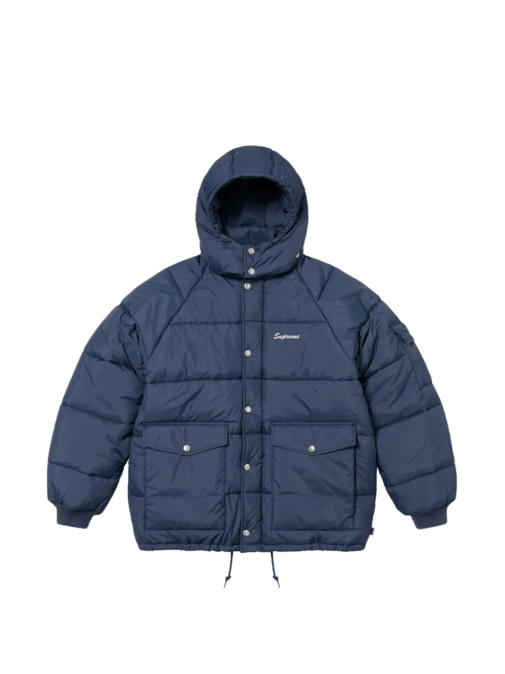 Supreme Jane's Addiction Mechanics puffer jacket - Blau