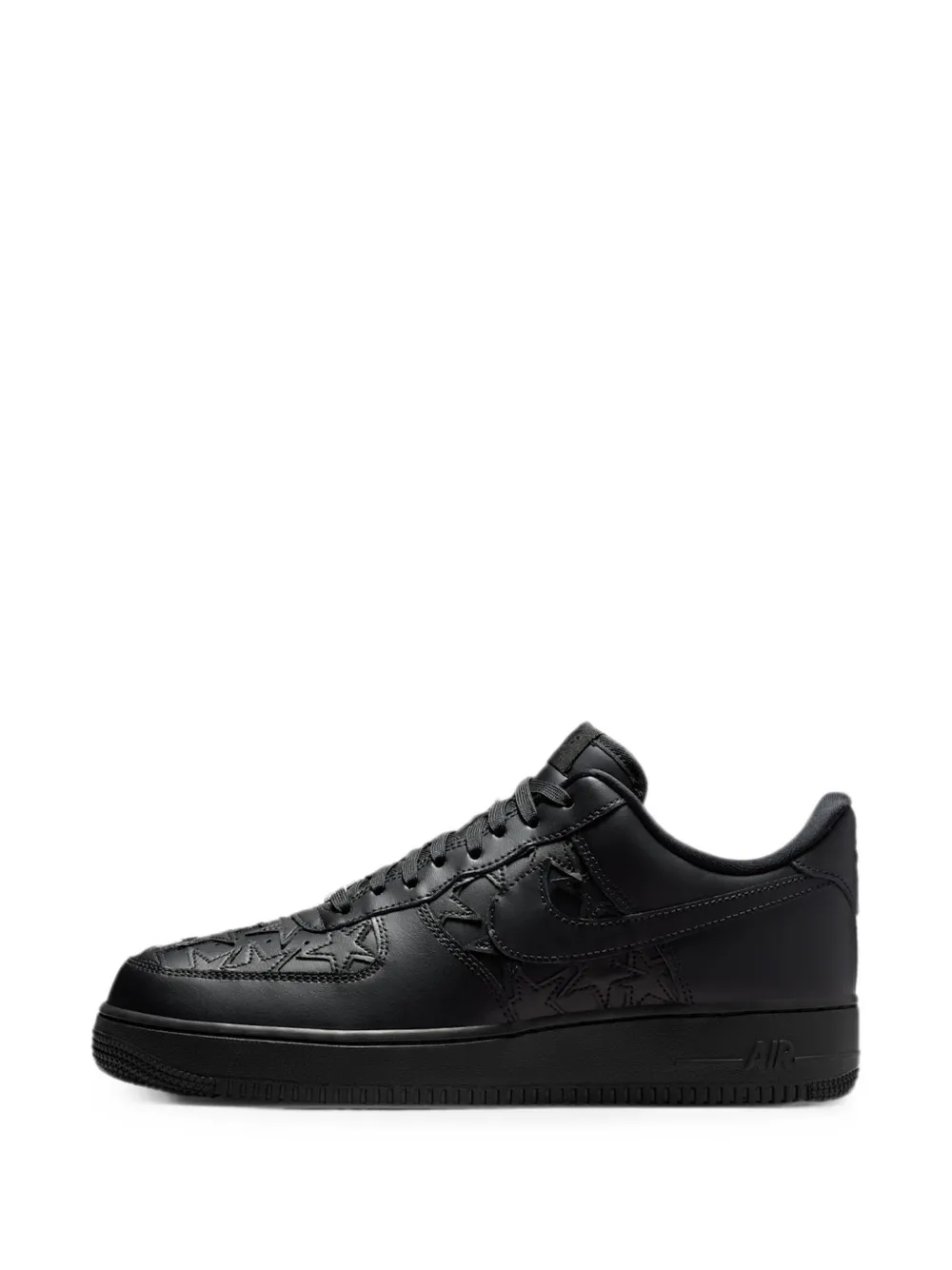Nike Air Force 1 Low LV8 star-embossed sneakers Zwart