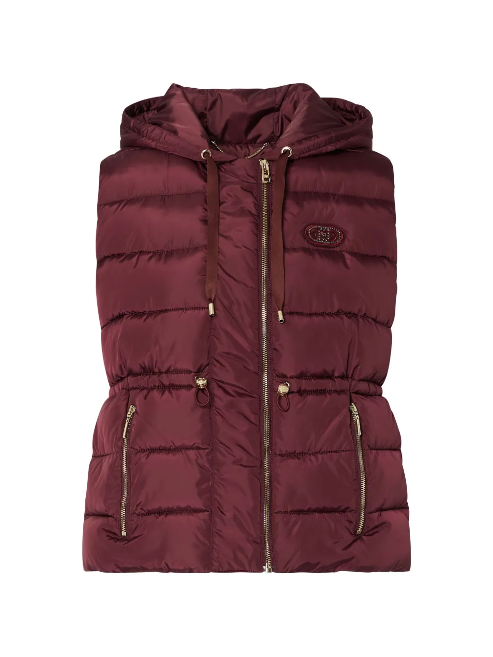 LIU JO short padded nylon jacket - Violett