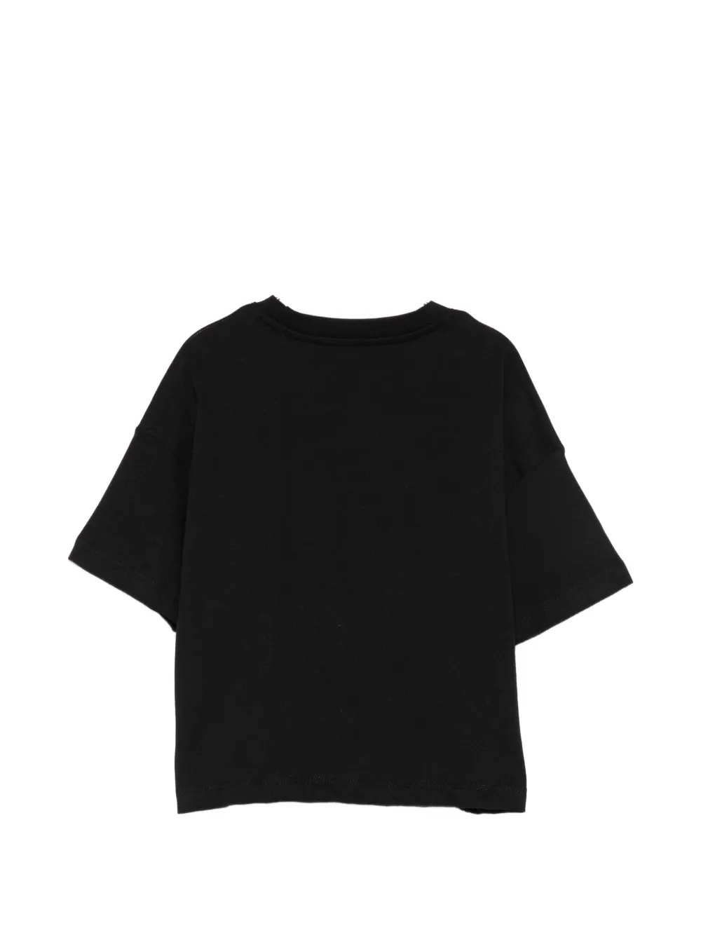 MSGM Kids T-shirt met logoprint Zwart