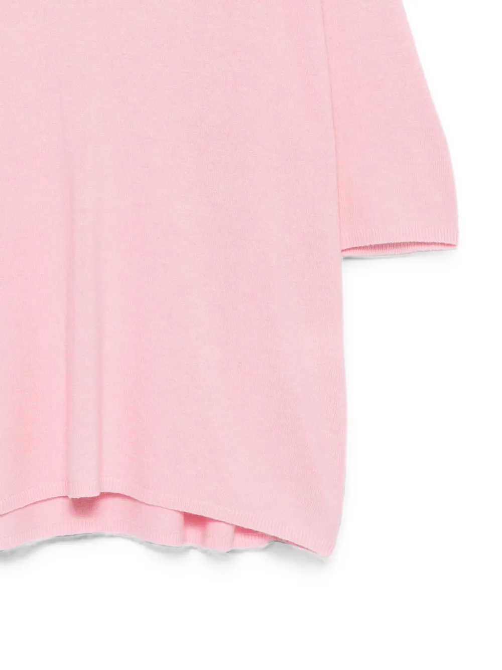 The Garment Como gebreid T-shirt met korte mouwen Roze